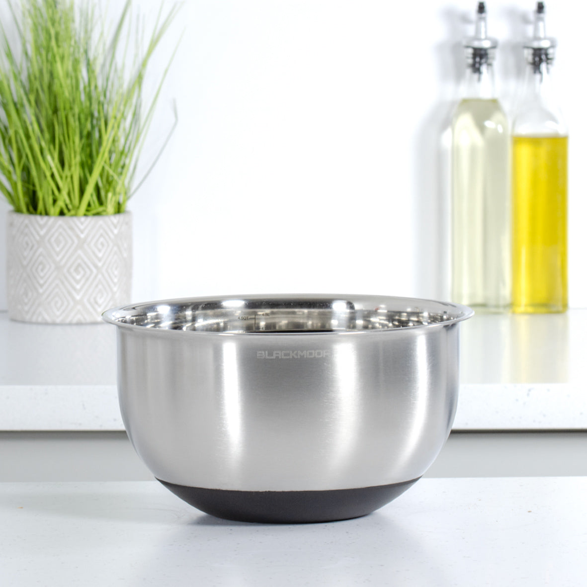 Set of 3 Stainless Steel Mixing Bowls