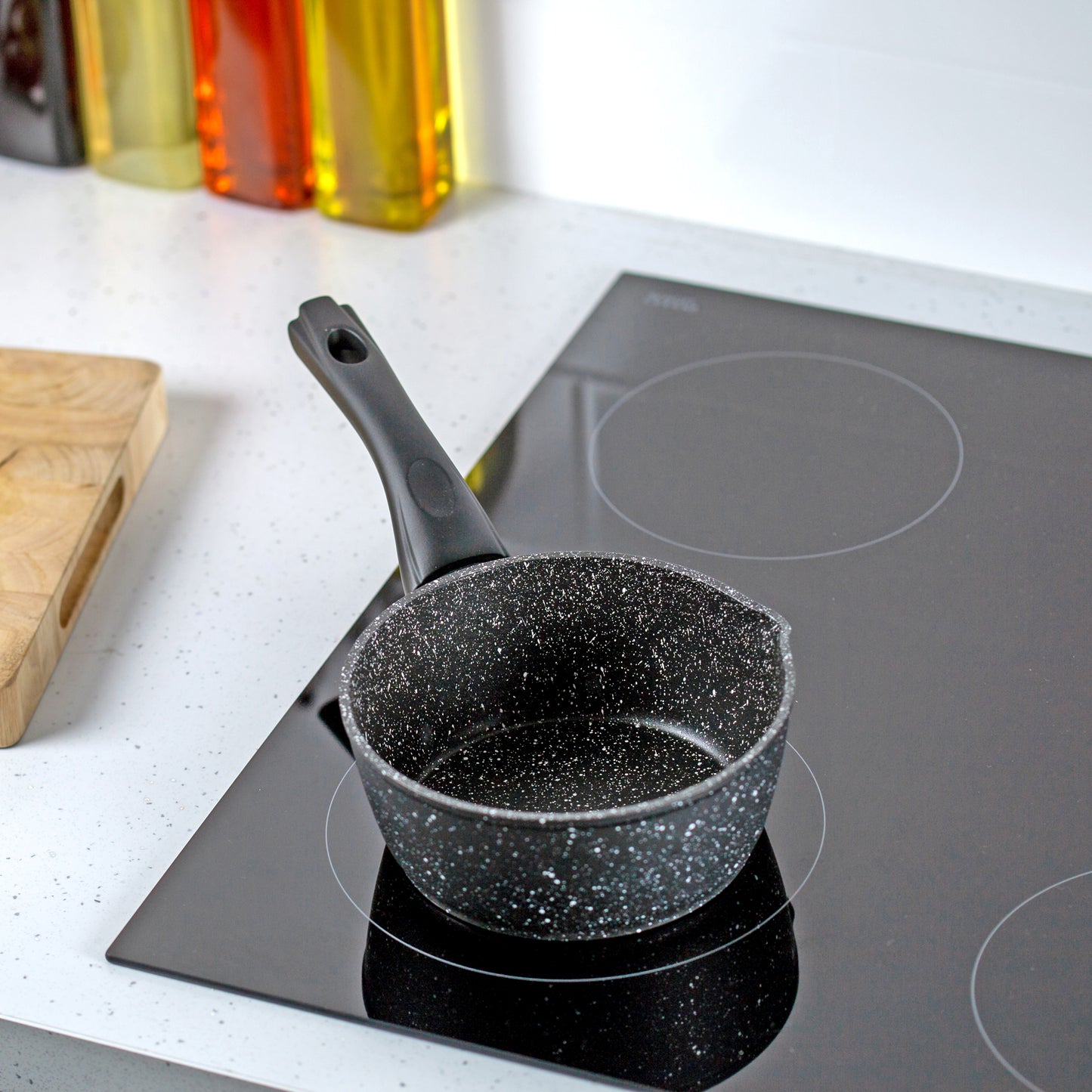 Classic 5-Piece Black Non Stick Pan Set