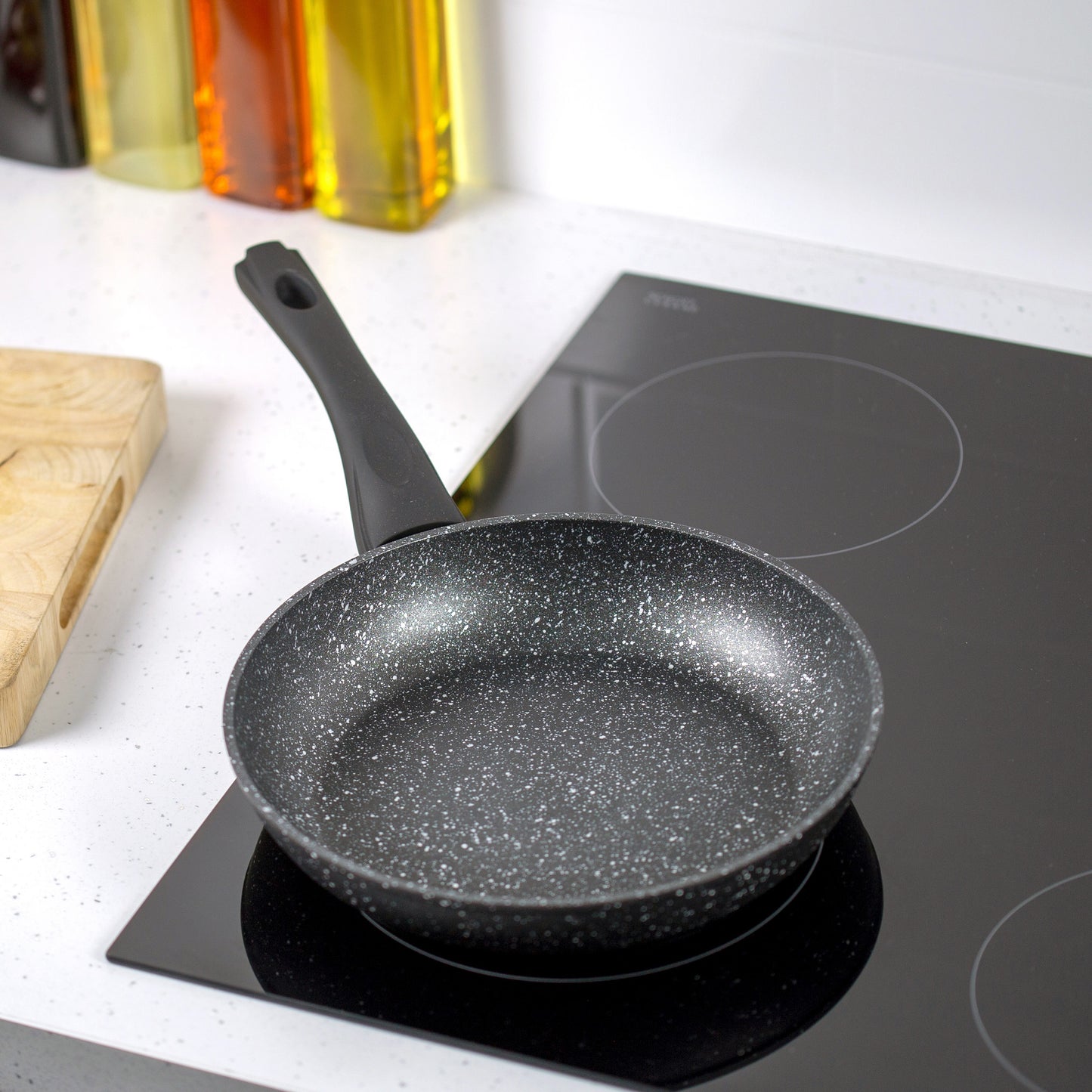 Classic 5-Piece Black Non Stick Pan Set