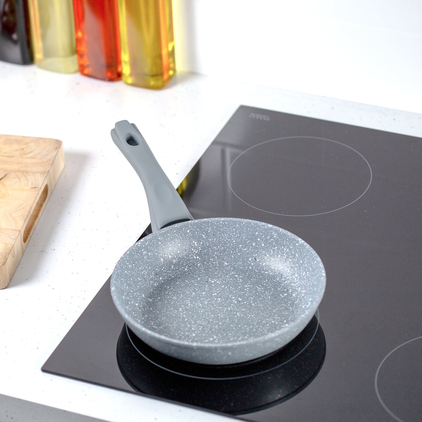 Classic 5-Piece Grey Non Stick Pan Set