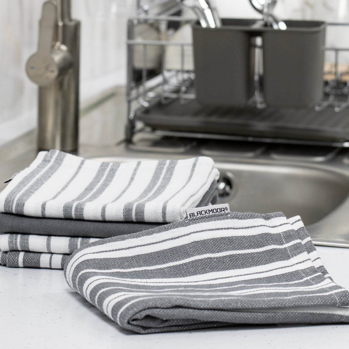 Kitchen Textiles Set - Grey