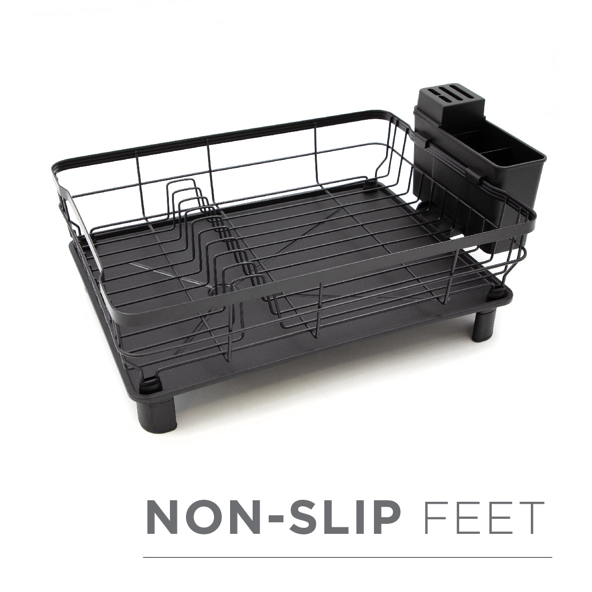 Dish Drainer Rack - Black