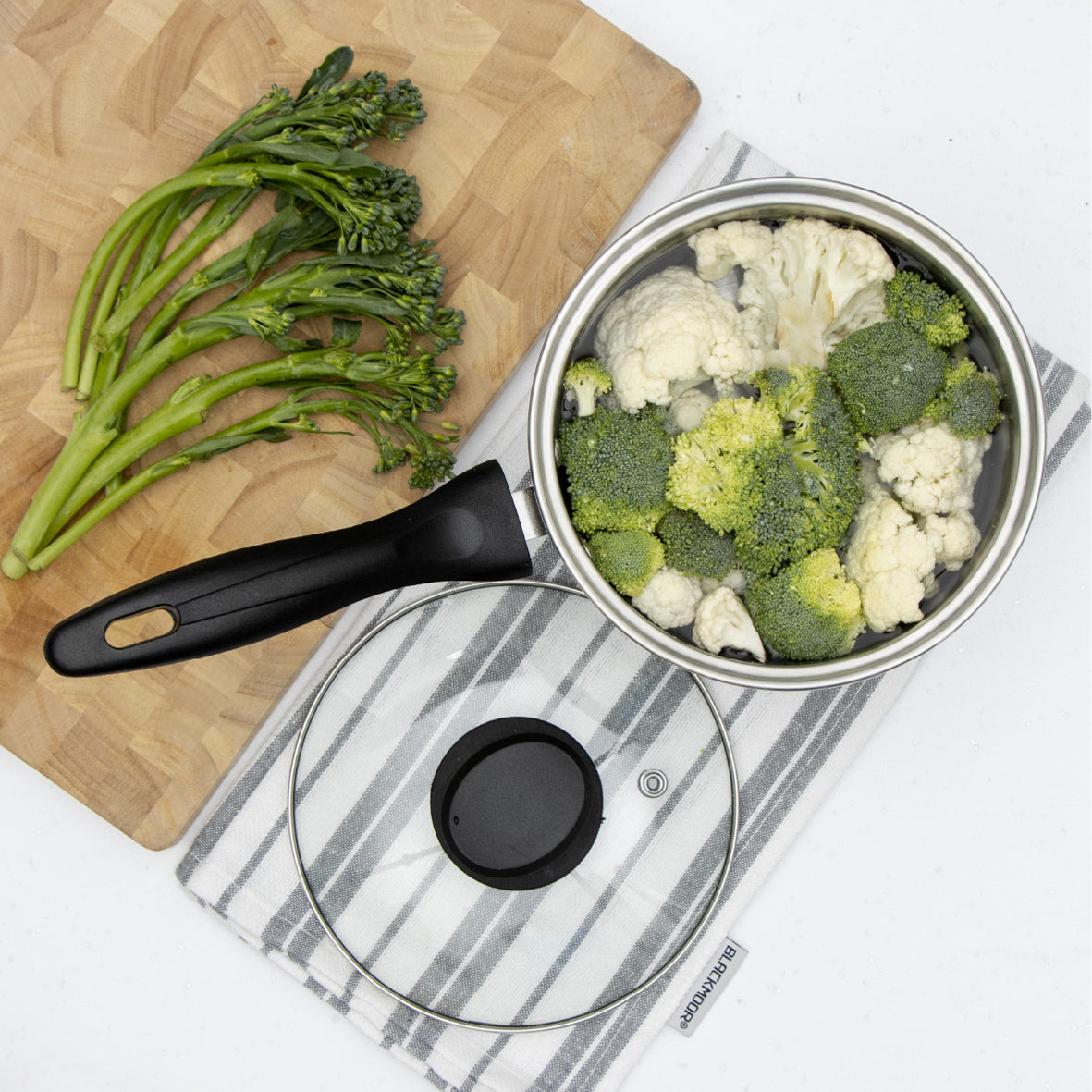 Stainless Steel 18cm Saucepan with Lid
