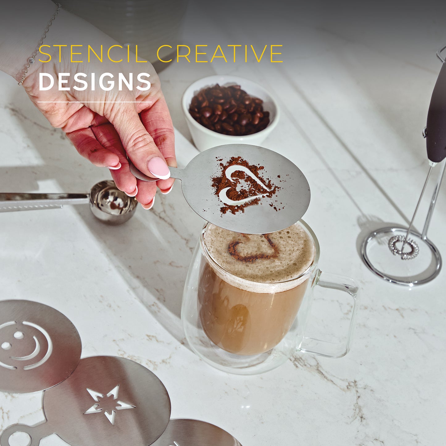 4pc Barista Coffee Set