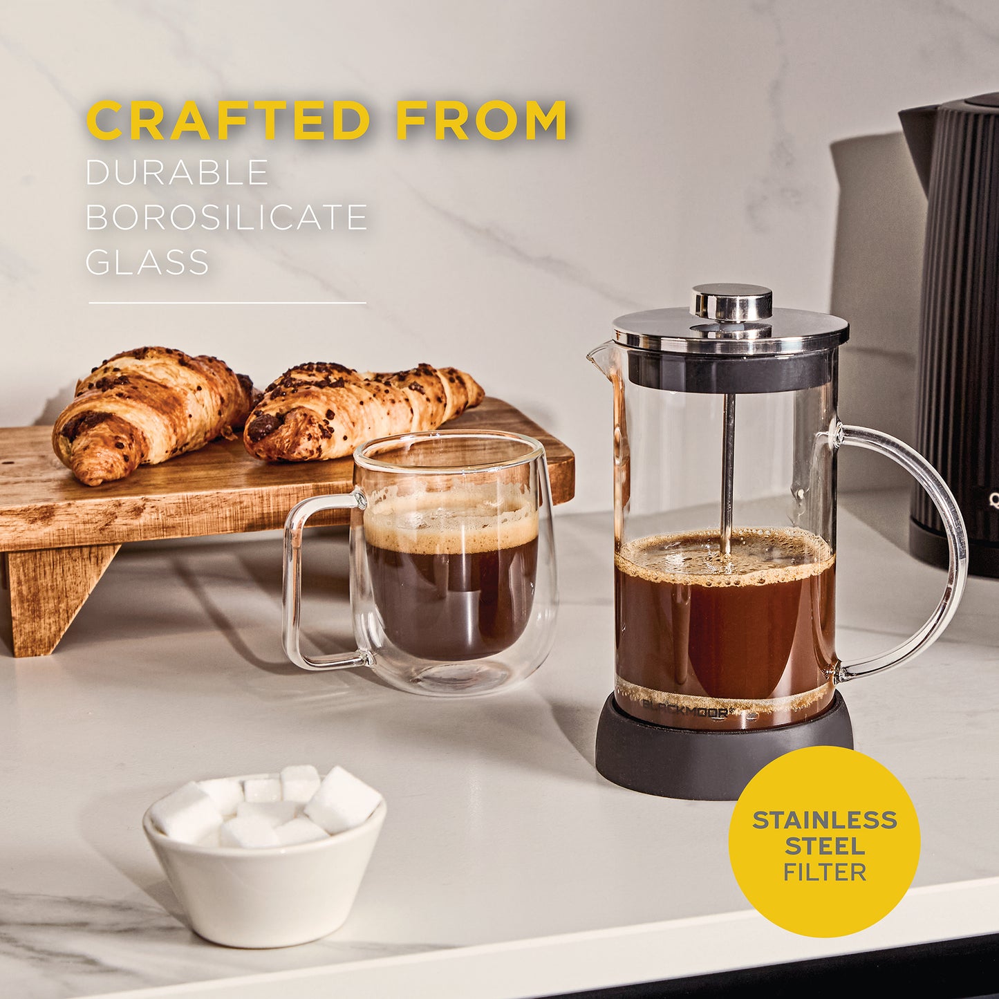 600ml Glass Cafetière
