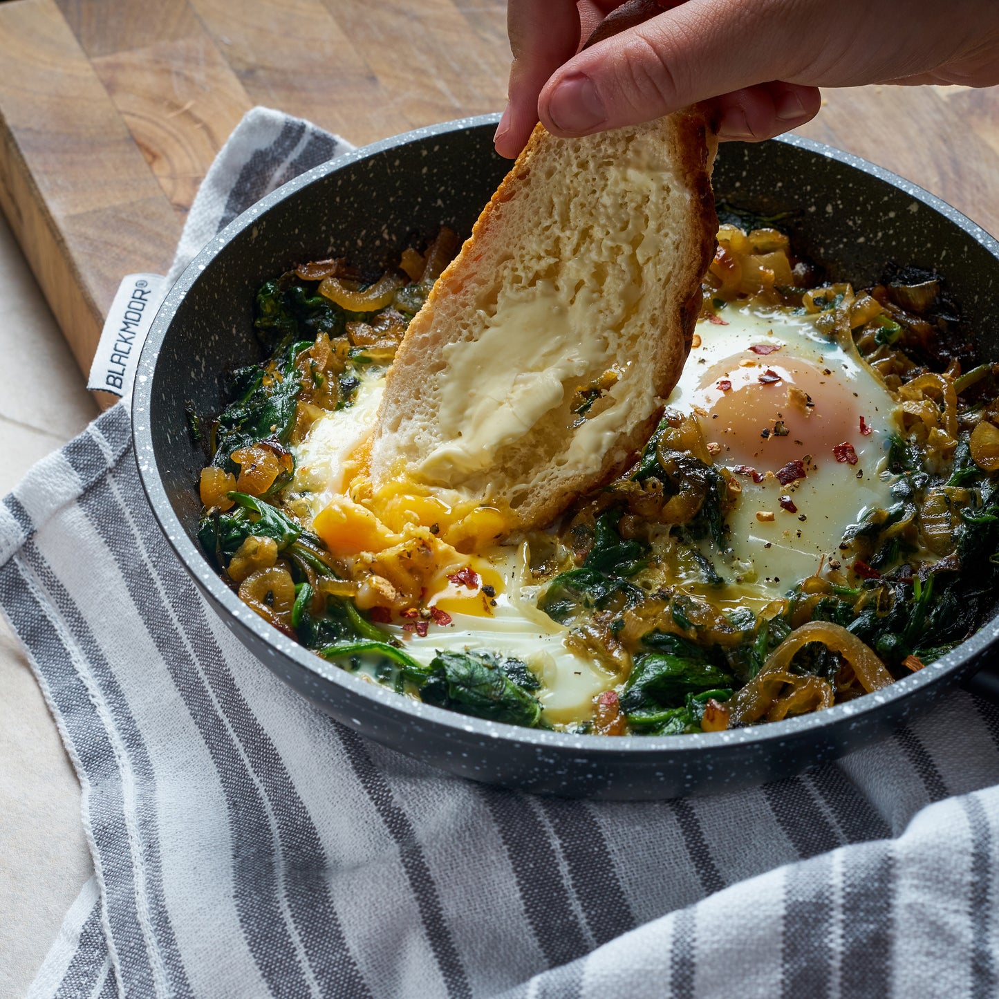 Classic 20cm Black Non Stick Frying Pan