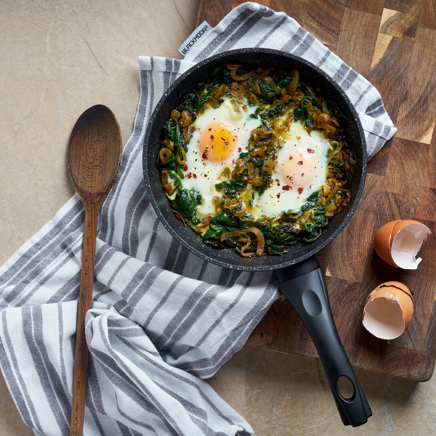Classic 20cm Black Non Stick Frying Pan