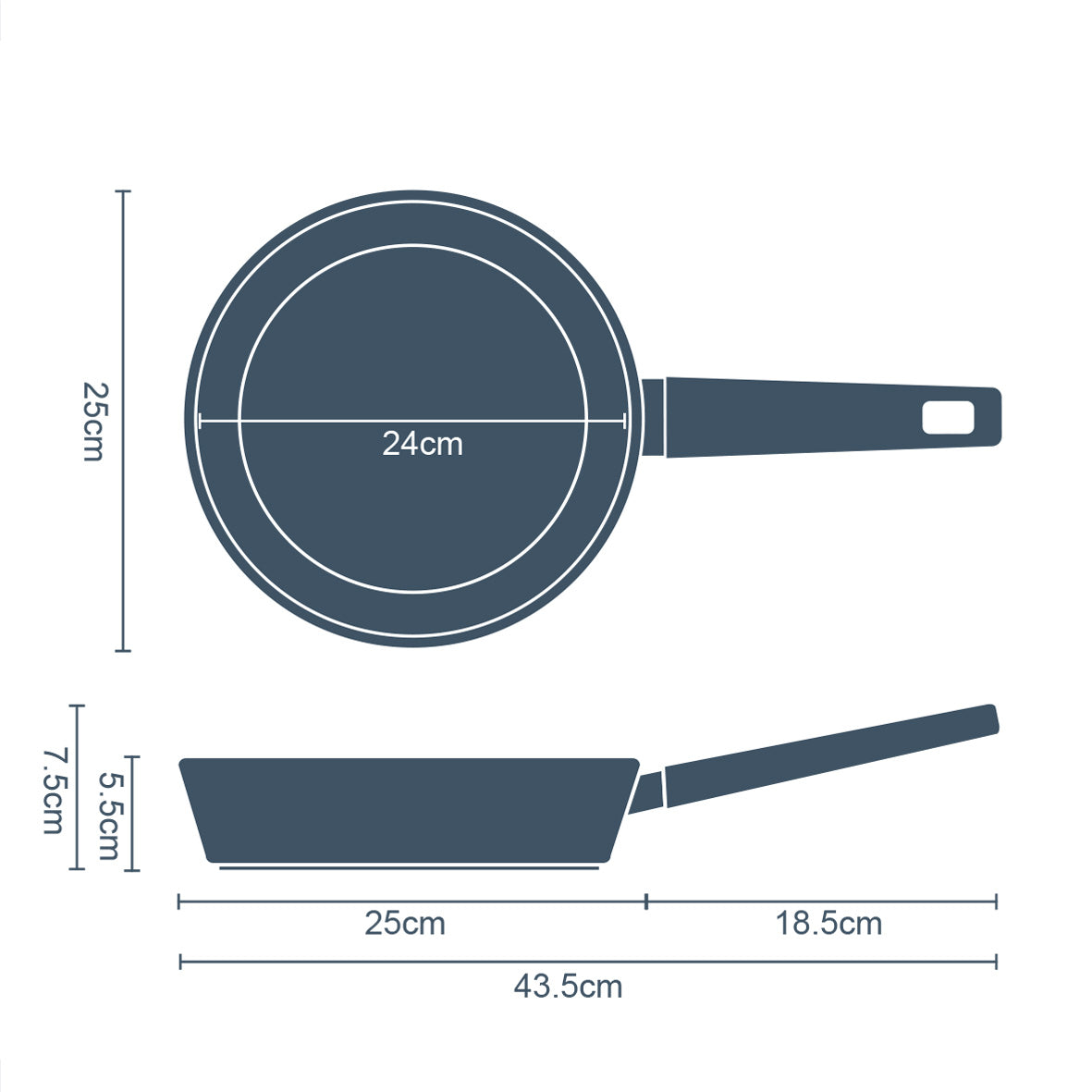 Neuvo 24cm Non Stick Frying Pan