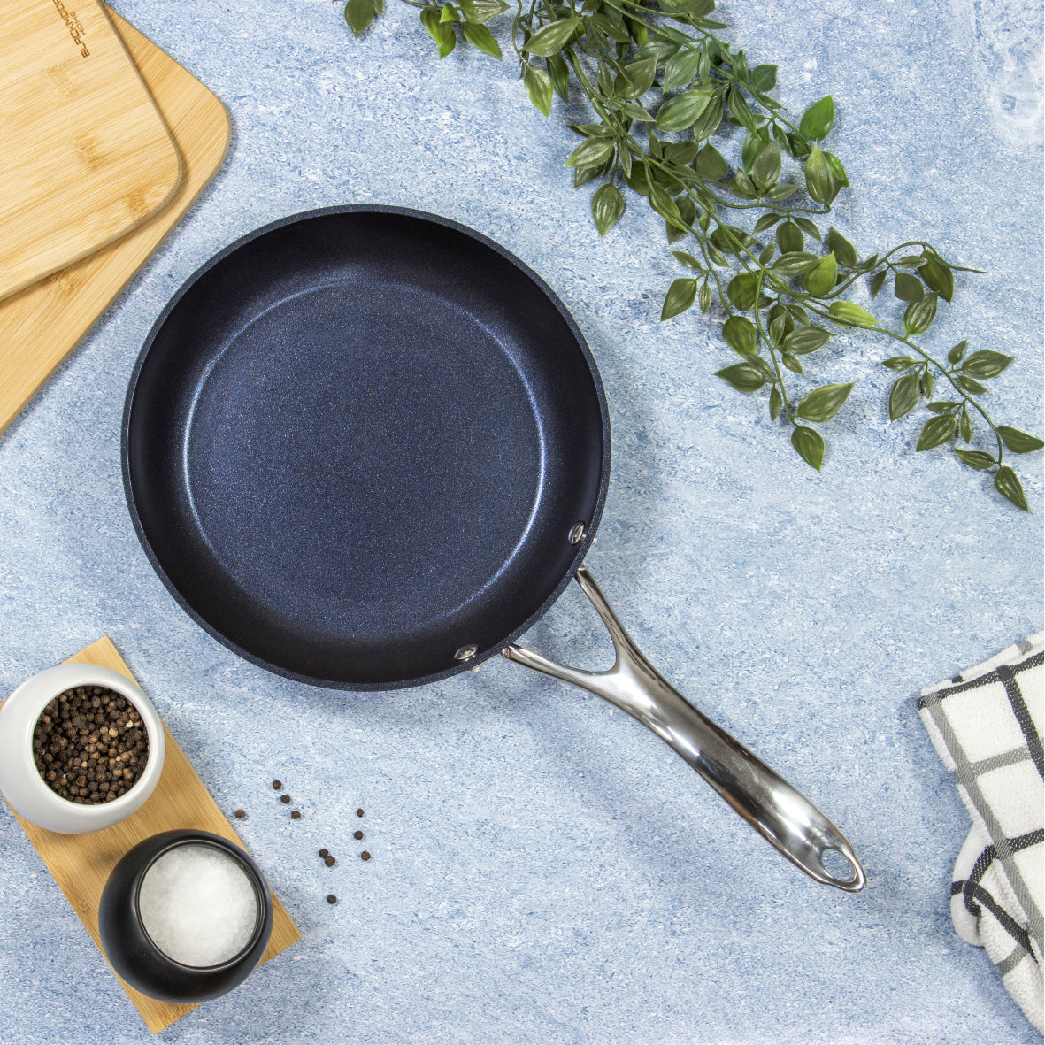 Blue Pro 24cm Non Stick Frying Pan