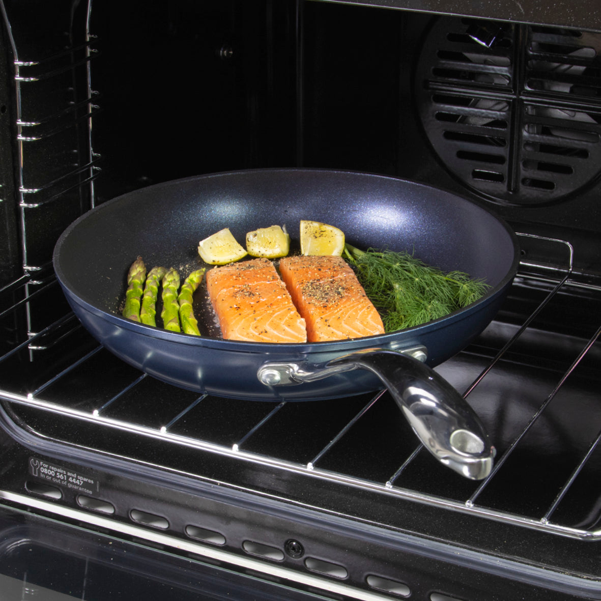 Blue Pro 28cm Non Stick Frying Pan