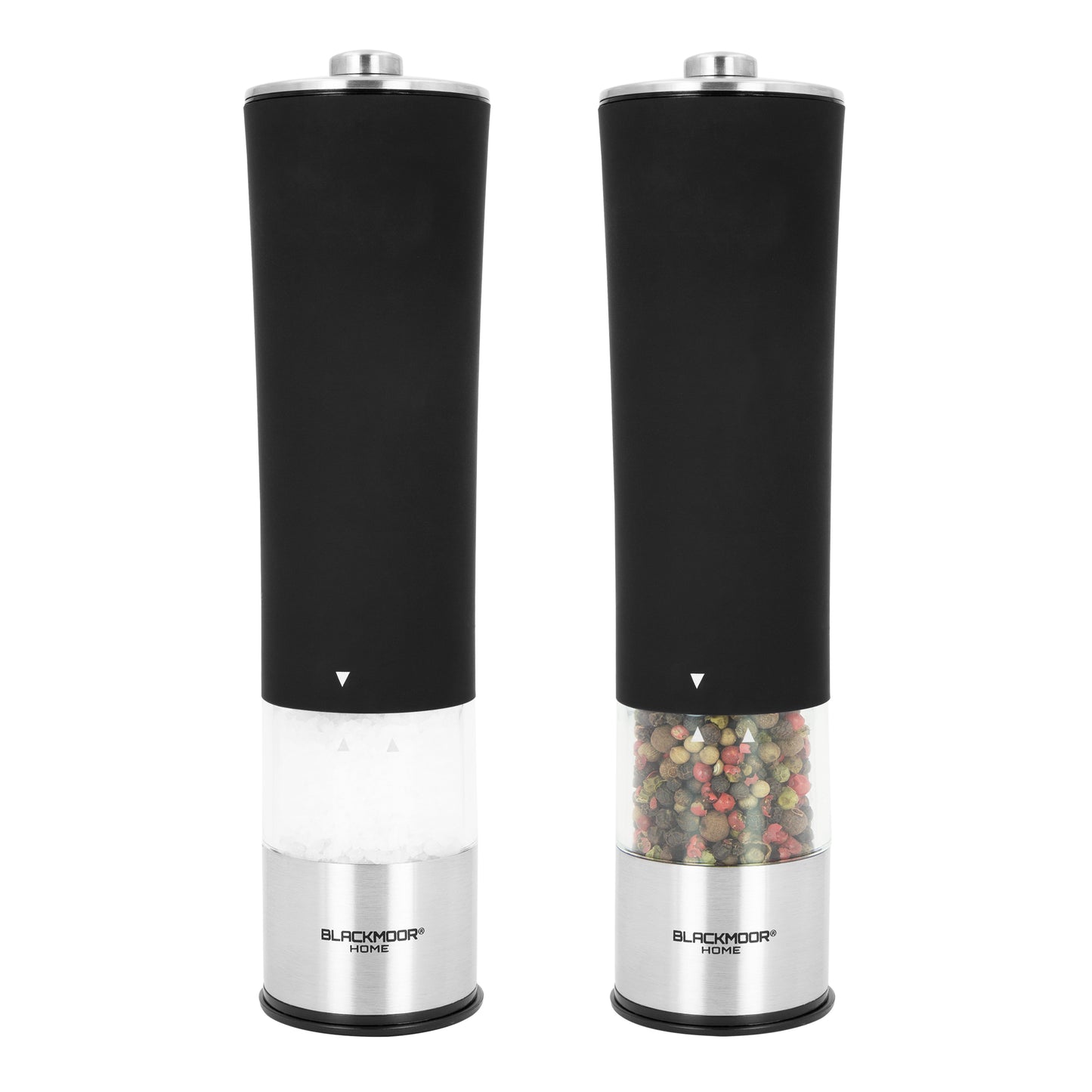 Electric Salt And Pepper Mills - Black