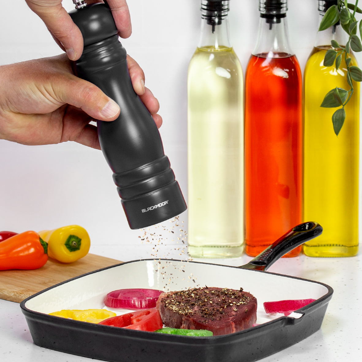 Manual Salt And Pepper Mills - Black