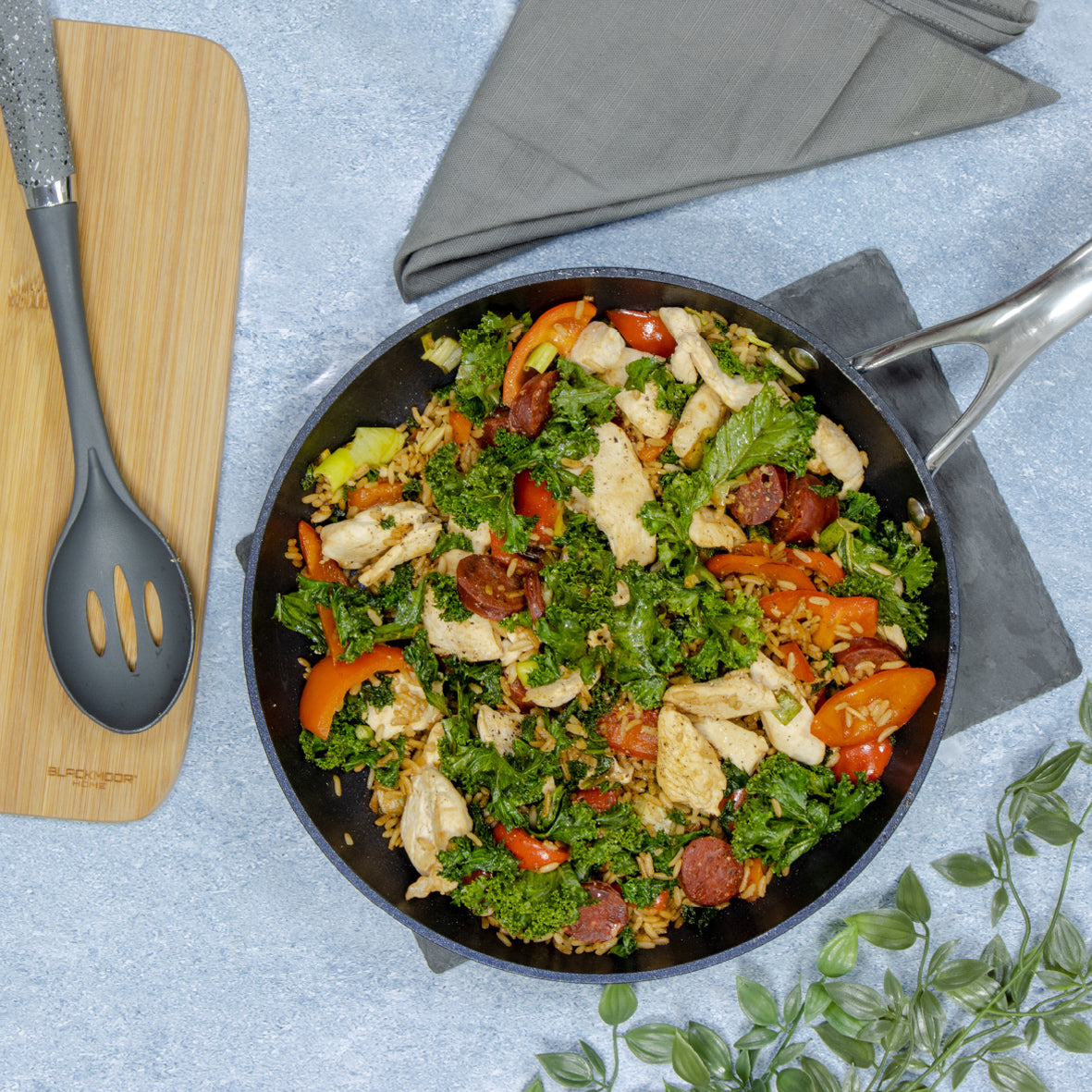 Blue Pro 28cm Non Stick Frying Pan