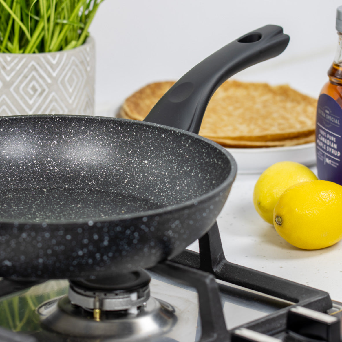 Classic 20cm Black Non Stick Frying Pan
