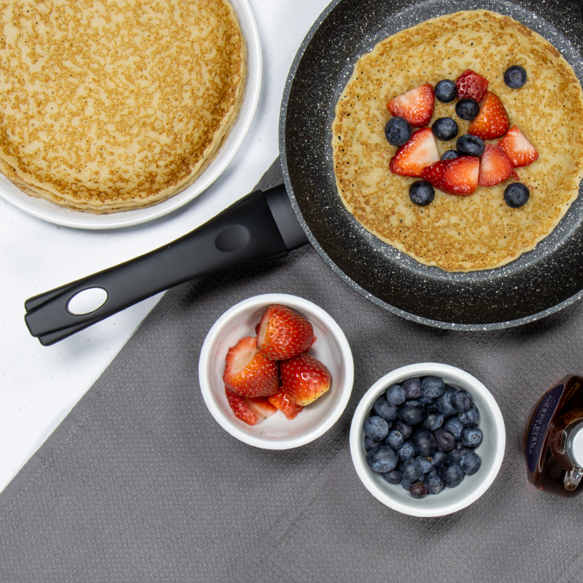 Classic 20cm Black Non Stick Frying Pan