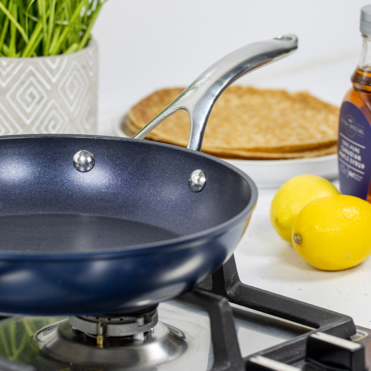 Blue Pro 26cm Non Stick Frying Pan