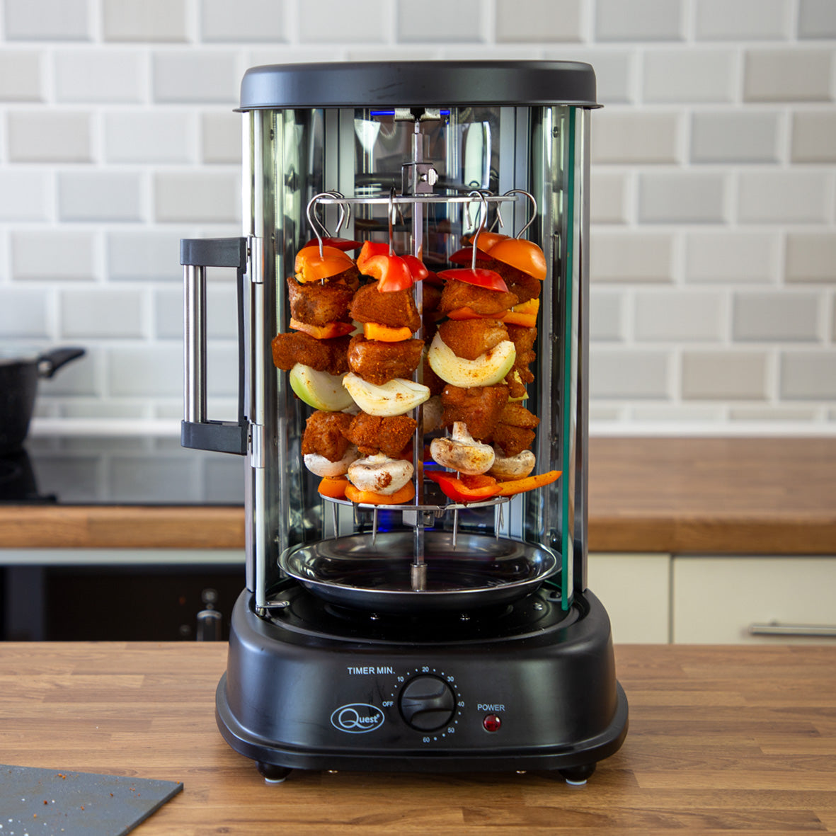 Rotisserie Grill & Kebab Maker, by Quest