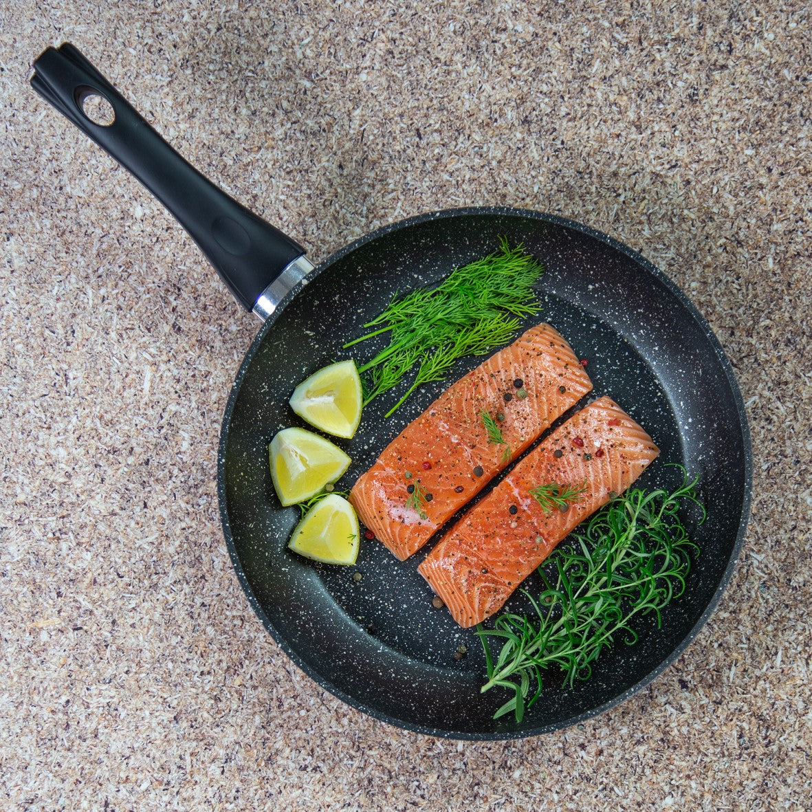 Classic 20cm Black Non Stick Frying Pan