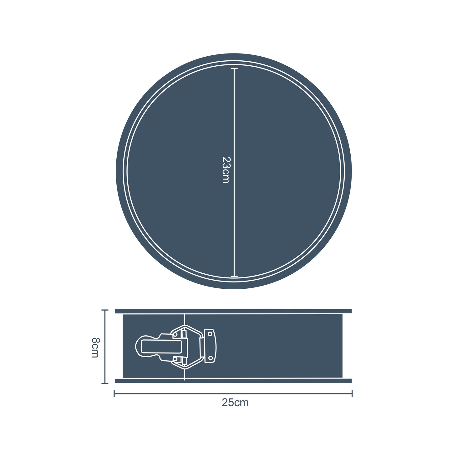 23cm Springform Cake Tin