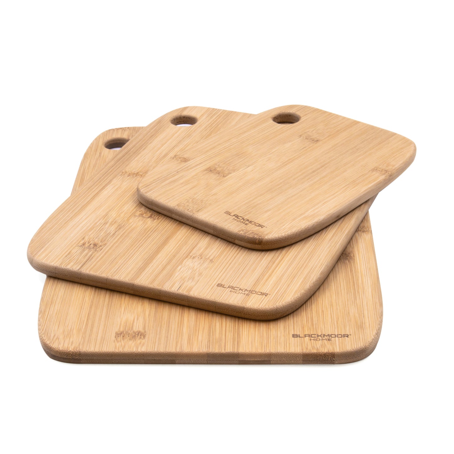 Set Of 3 Bamboo Chopping Boards