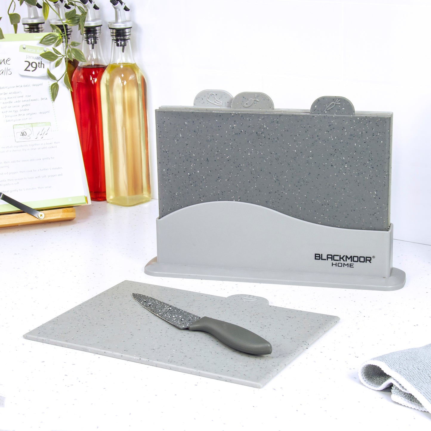 Set Of 4 Index Style Chopping Boards