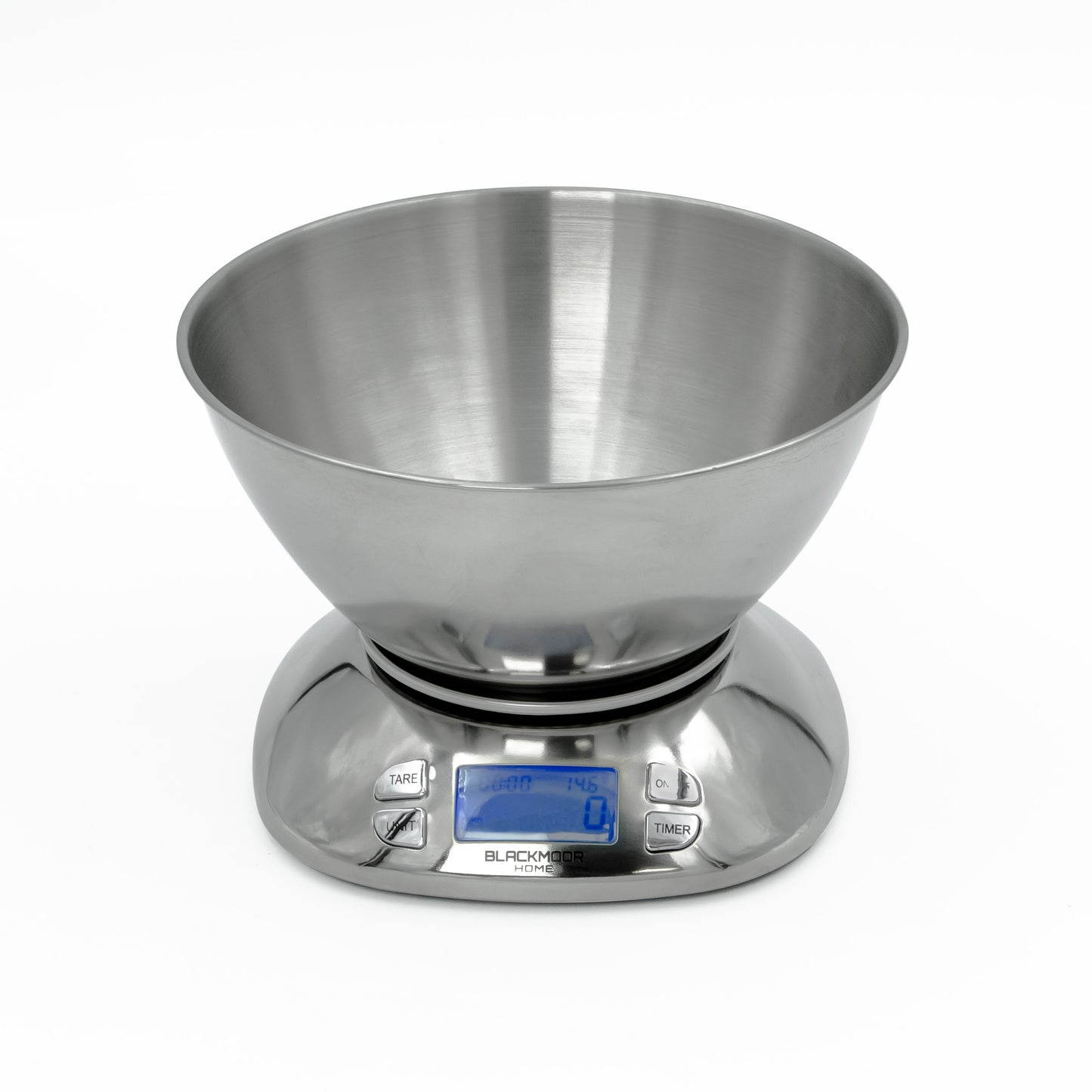 Deluxe Stainless Steel Digital Kitchen Scales with Bowl