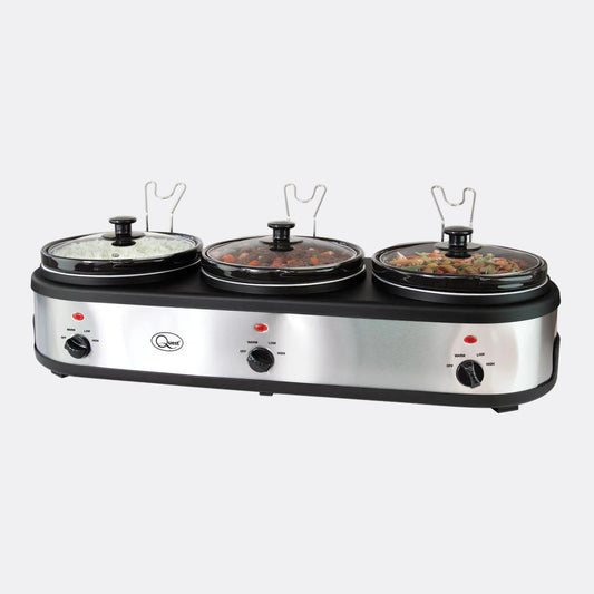3 Pot Slow Cooker & Buffet Server