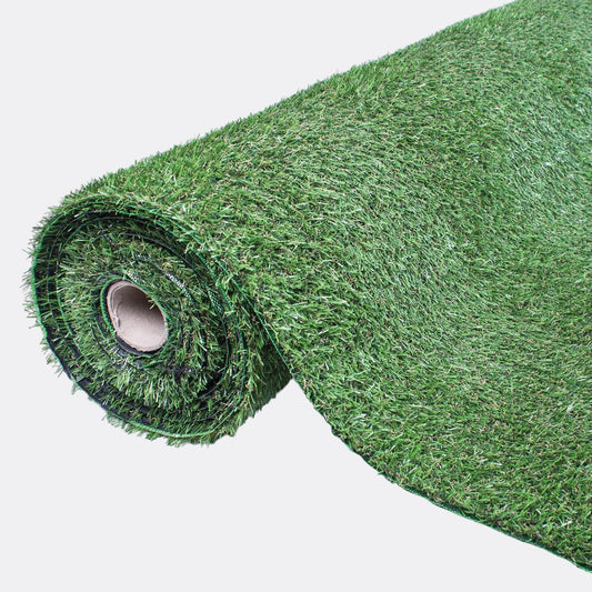 4m Dark Green Artificial Grass - 30mm Pile