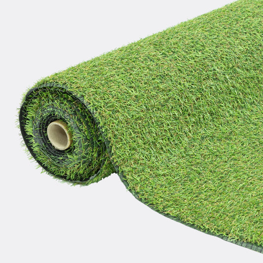 4m Light Green Artificial Grass - 15mm Pile