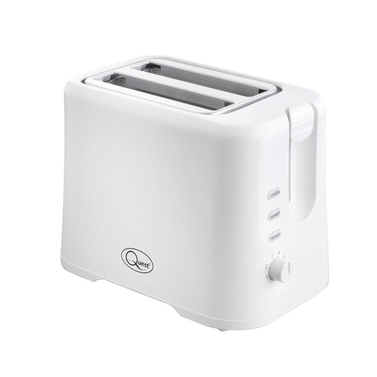 2 Slice Toaster - White