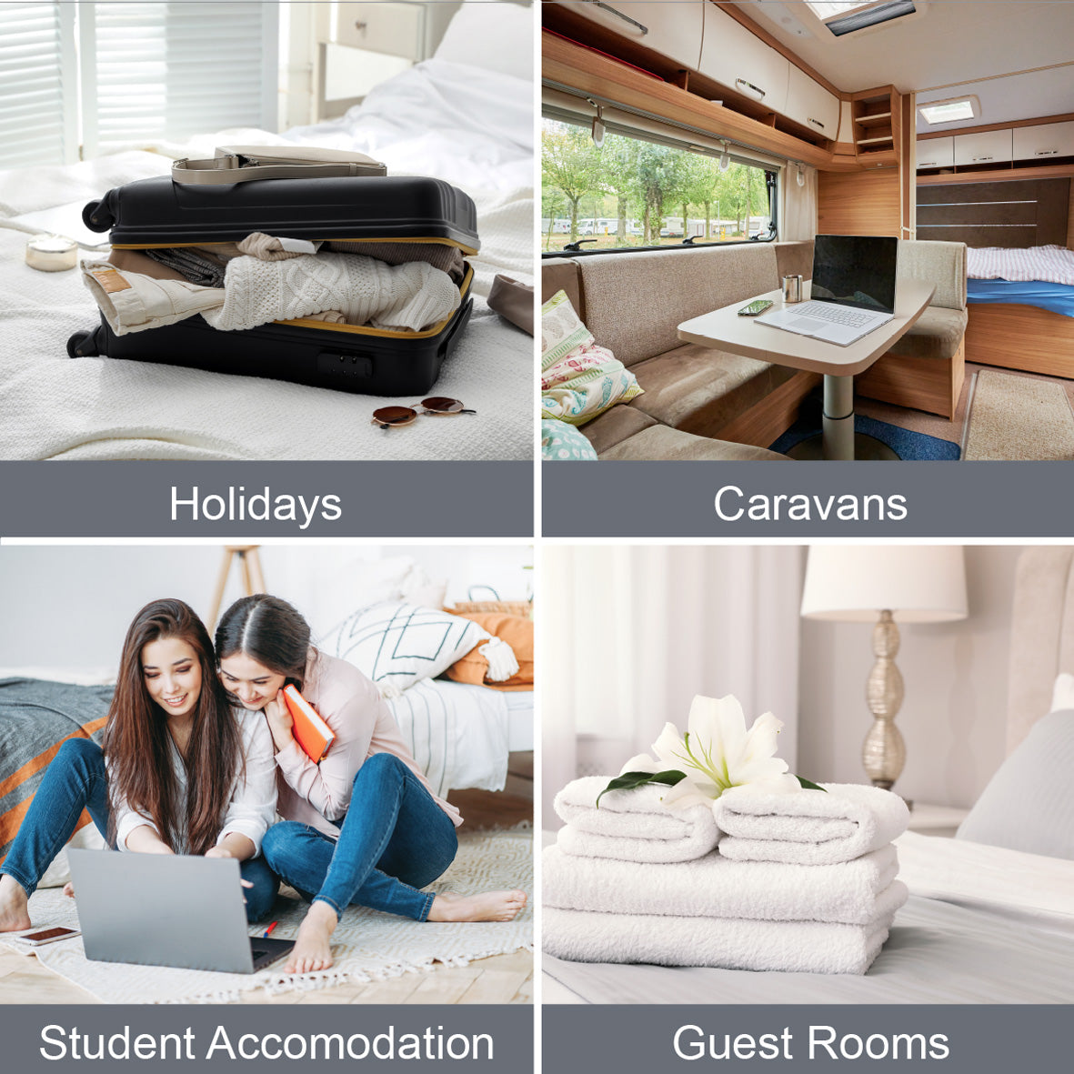 0.5L Travel Kettle and Mug Set - White