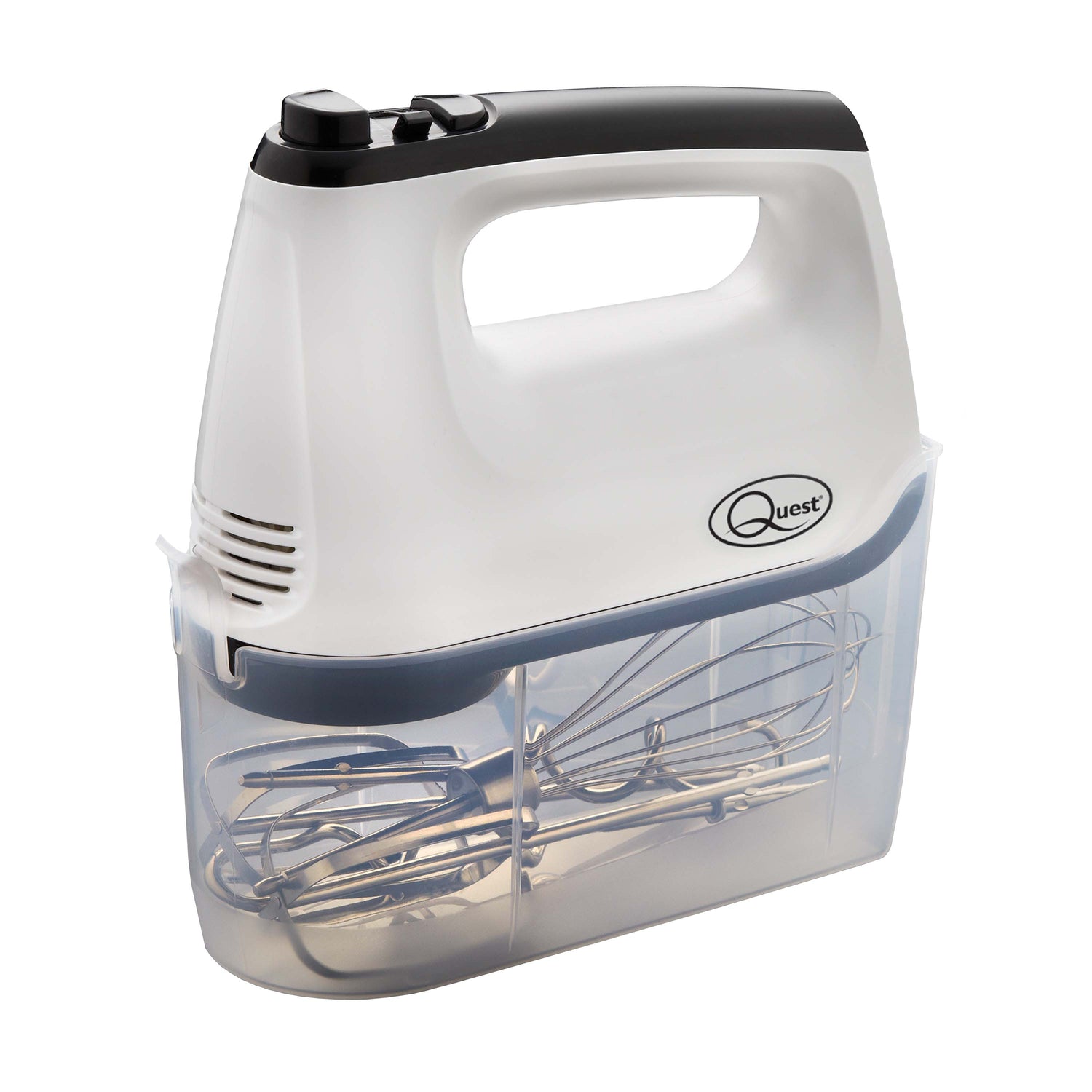 Hand Mixer with Storage Case - White – Blackmoor Home