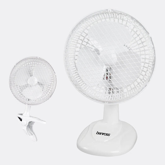 6" Desk Fan with Clip