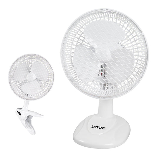 6" Desk Fan with Clip