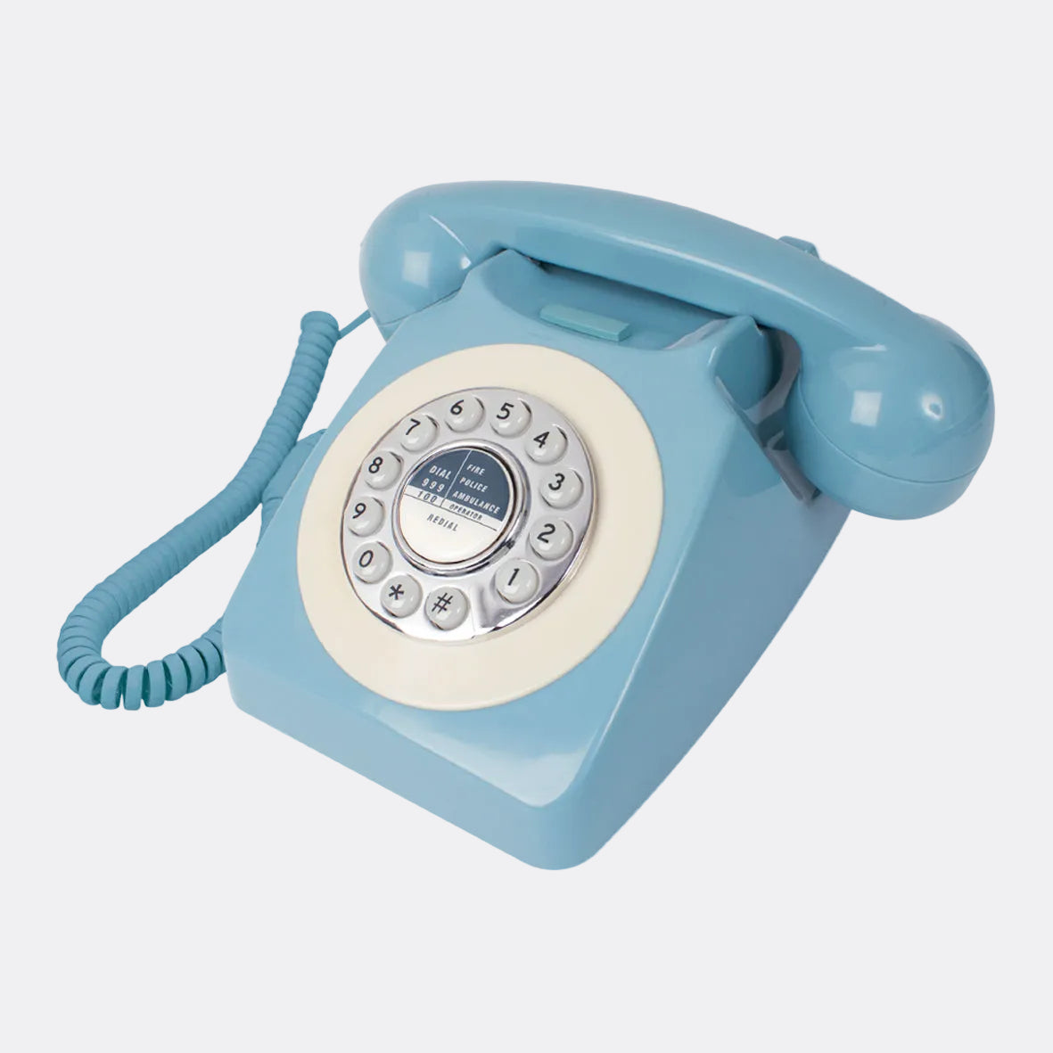 Classic Retro Telephone - Blue
