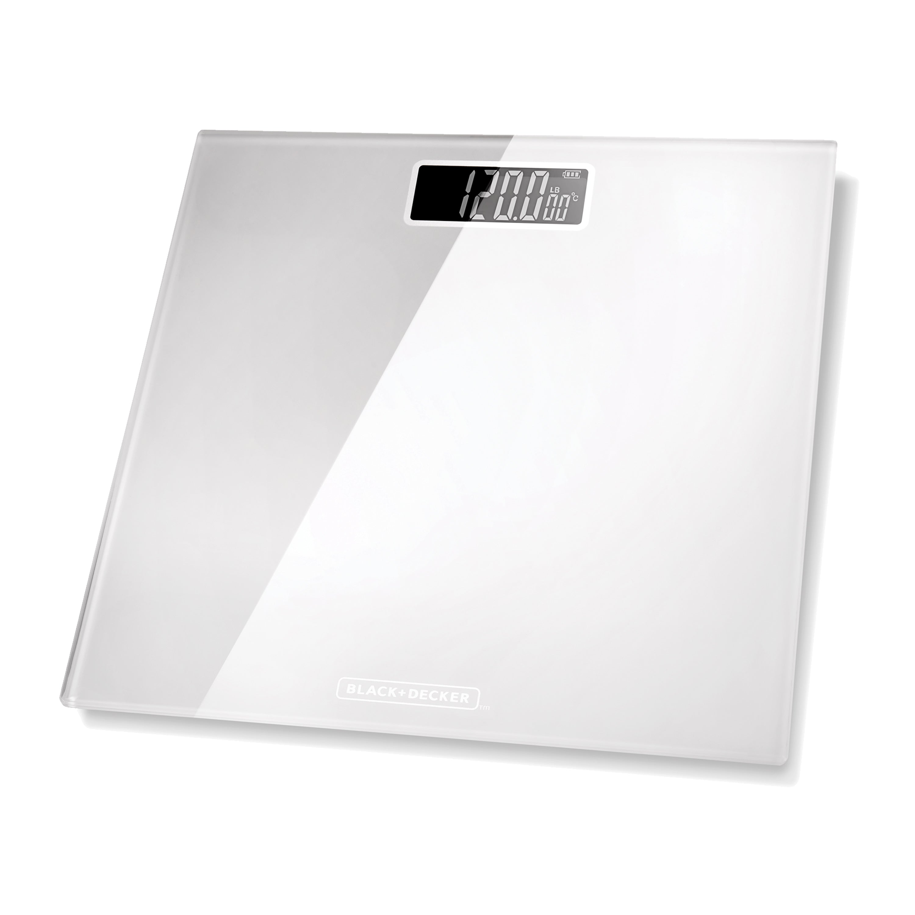 Digital Bathroom Scales - White