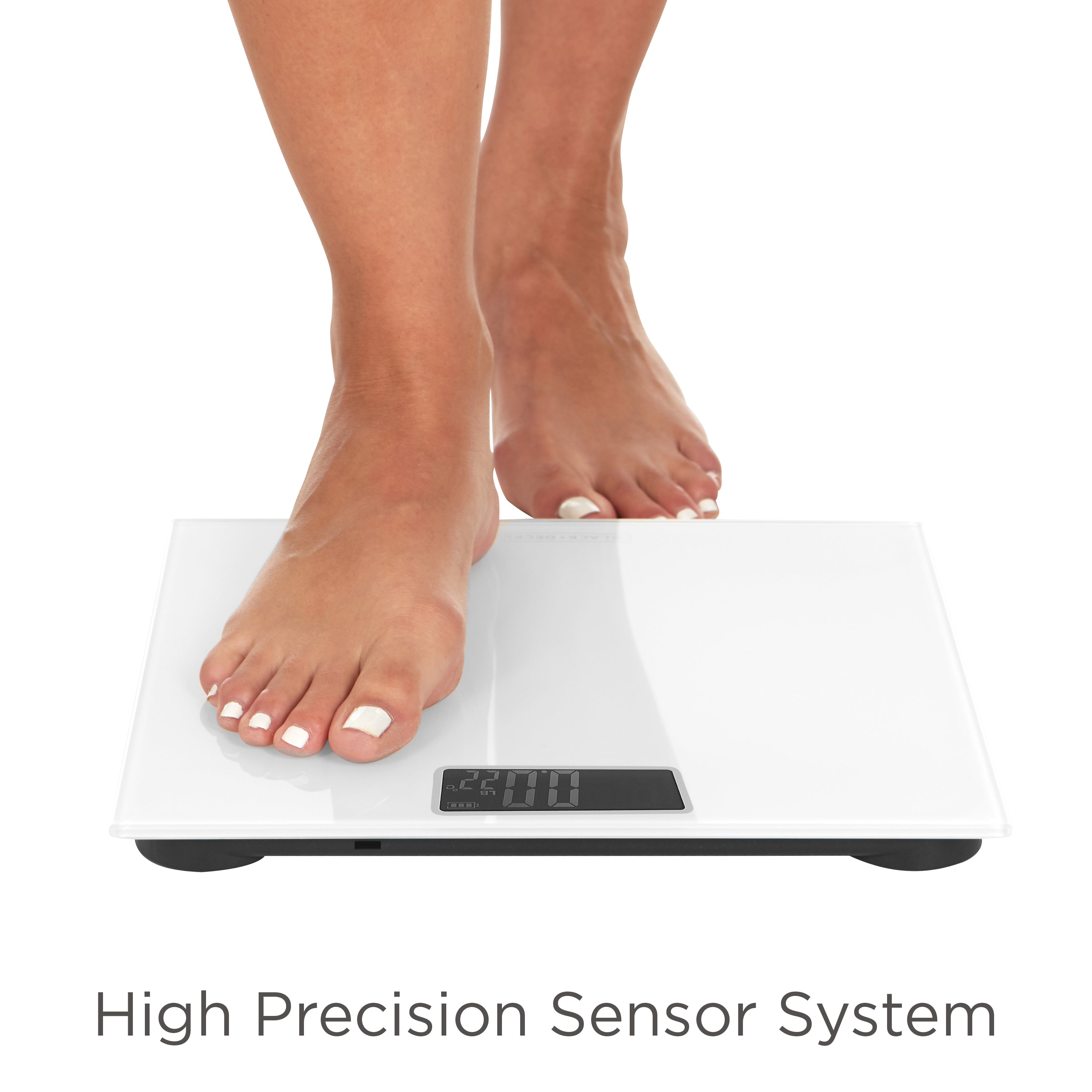 Digital Bathroom Scales - White