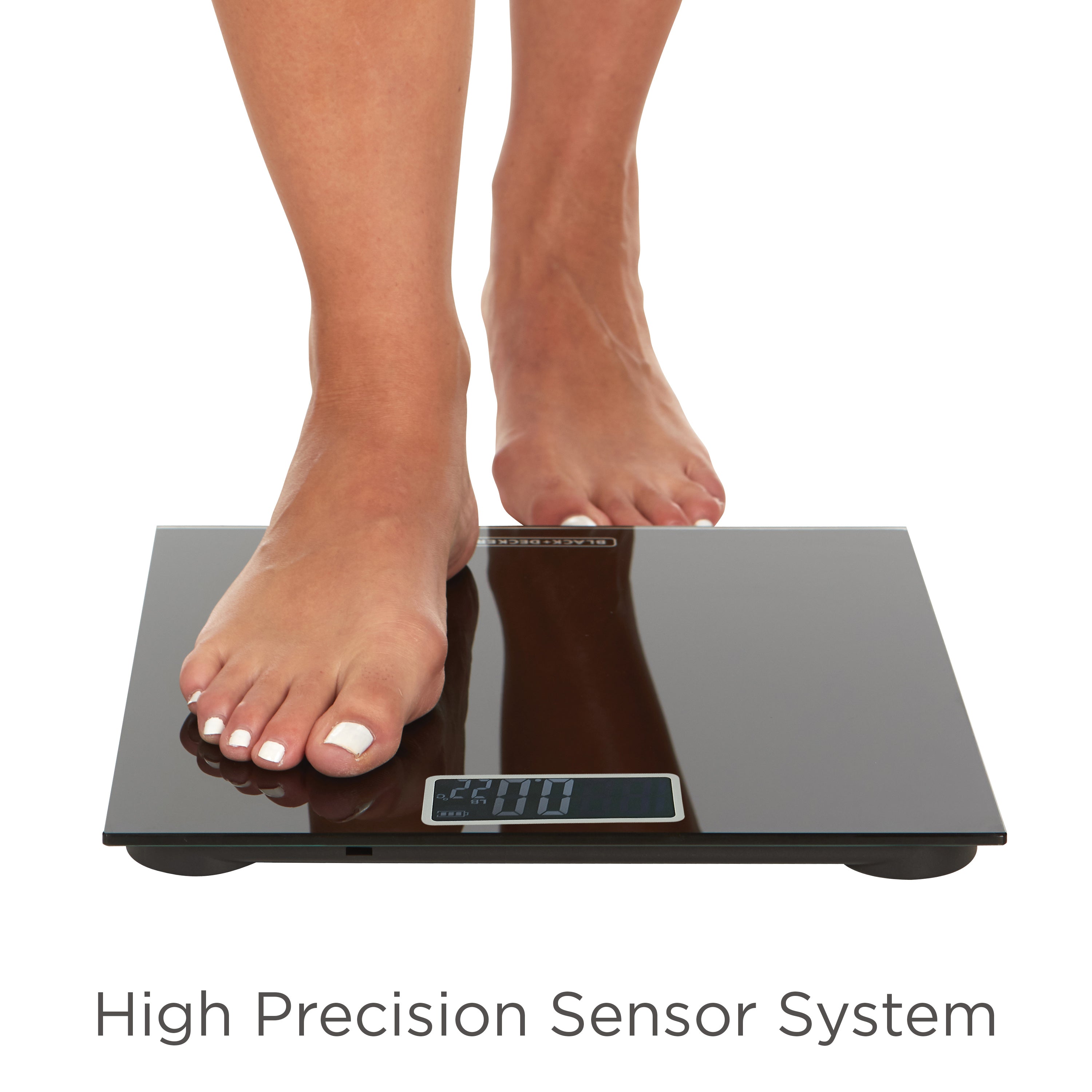 Digital Bathroom Scales - Black