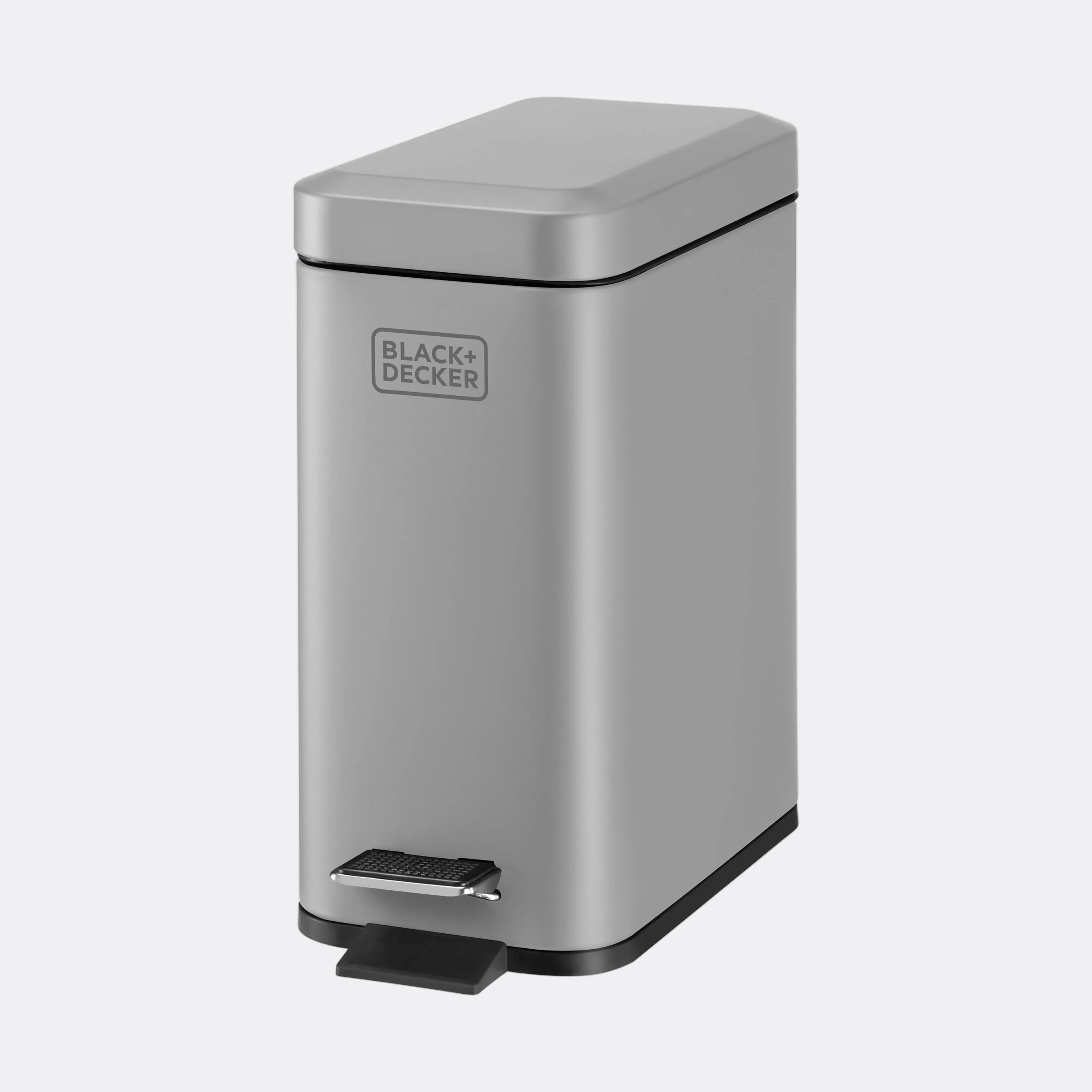 5L Slimline Pedal Bin - Grey