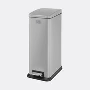 20L Slimline Pedal Bin - Grey