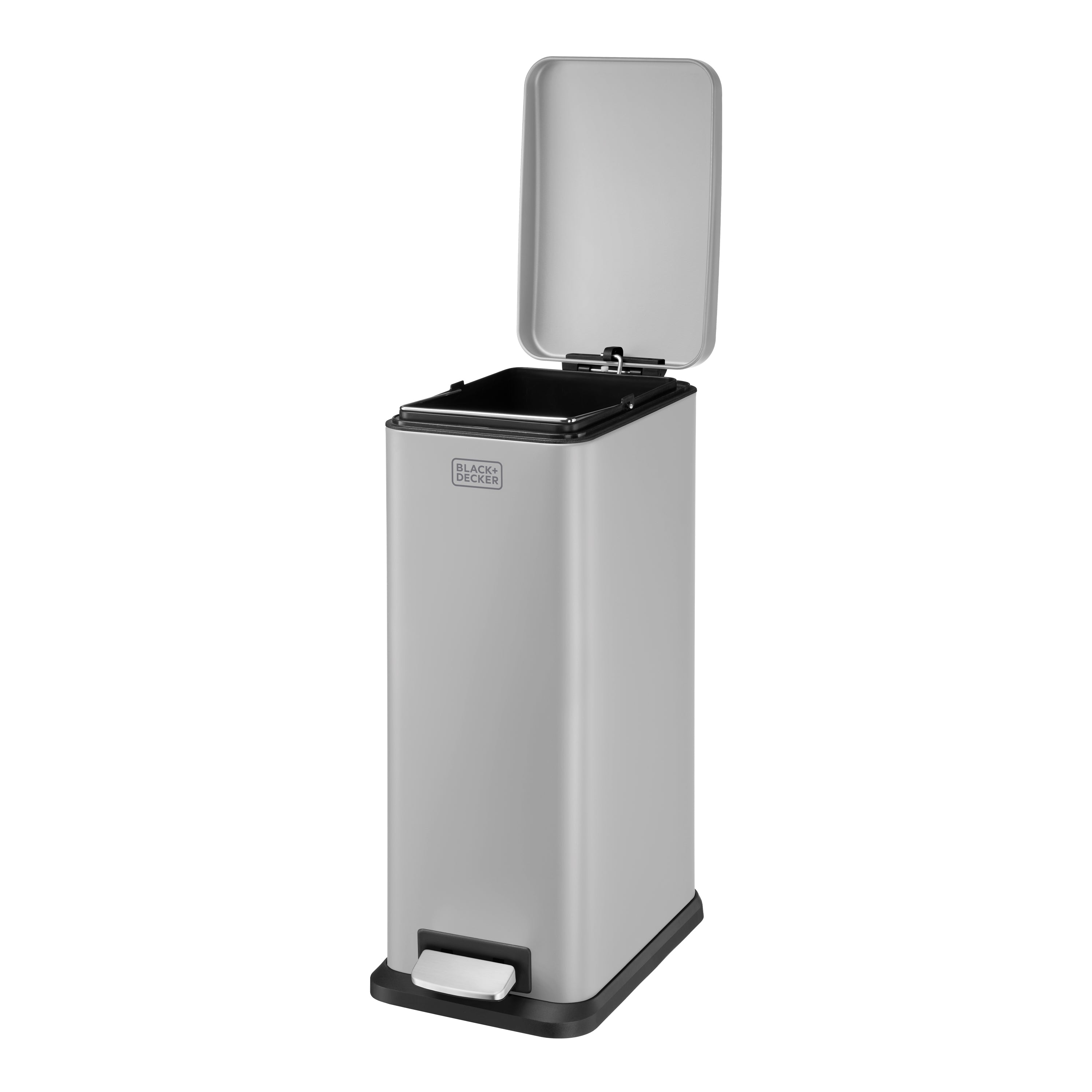20L Slimline Pedal Bin - Grey