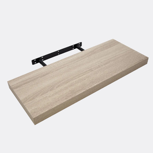 60cm Floating Shelf - Limed Oak