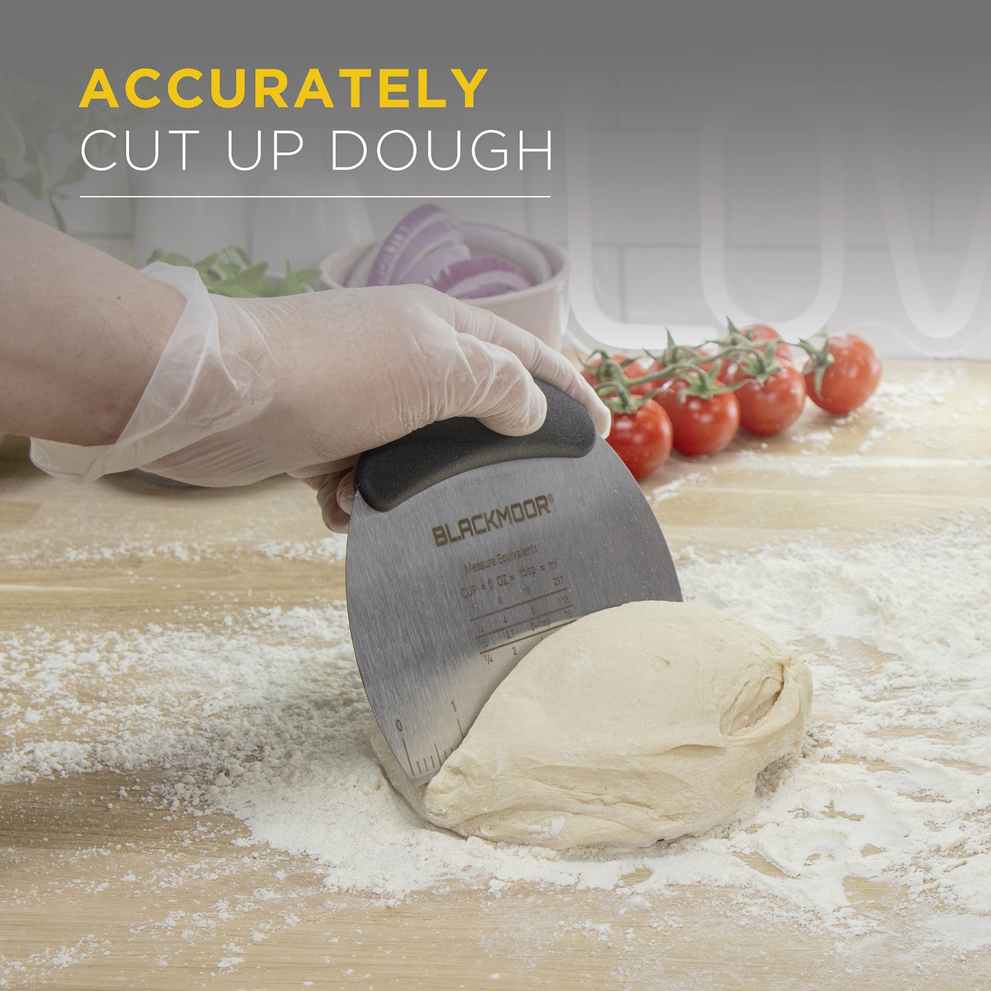 3pk Dough Scrapers