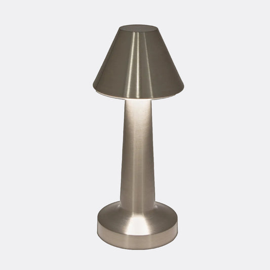 Rechargeable LED Table Lamp - Silver