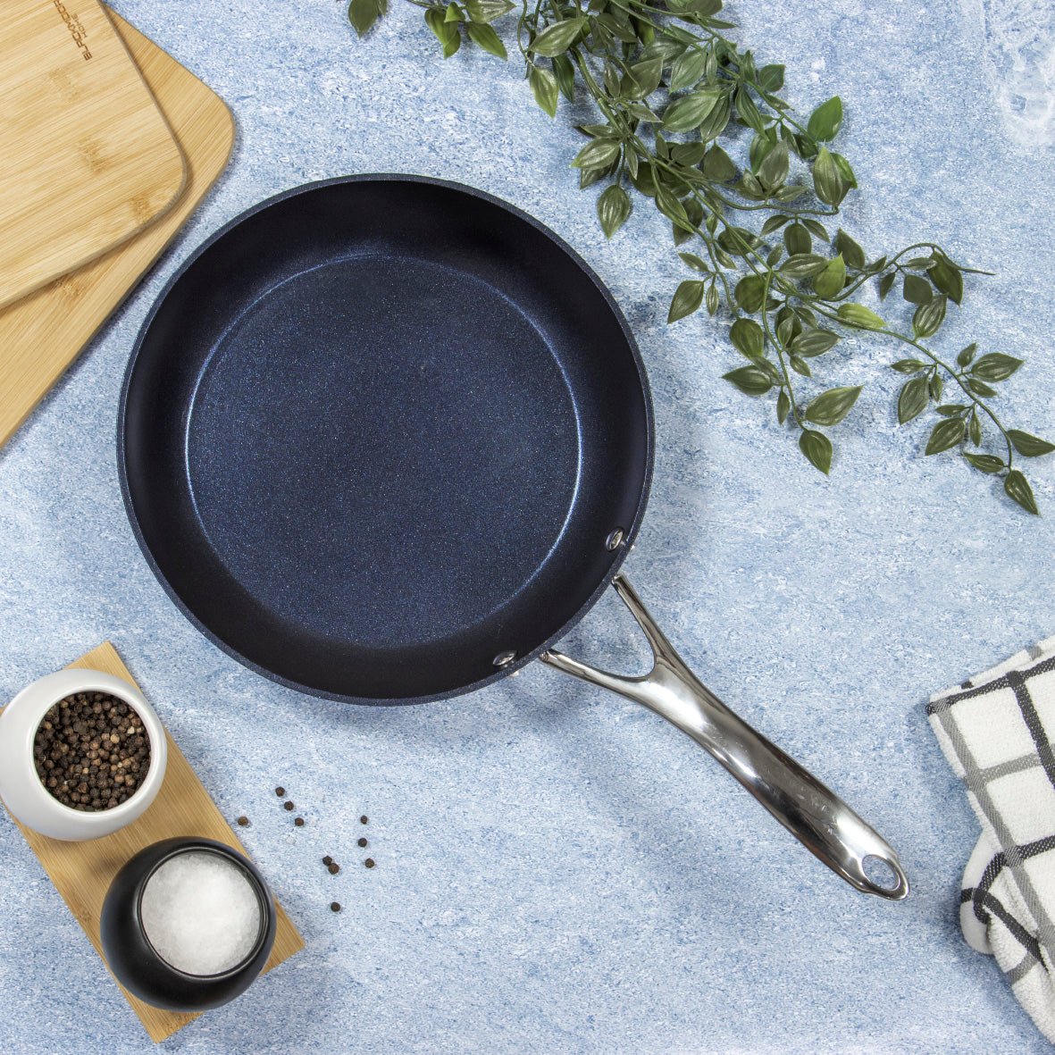 Blue Pro 2-Piece Frying Pan Set