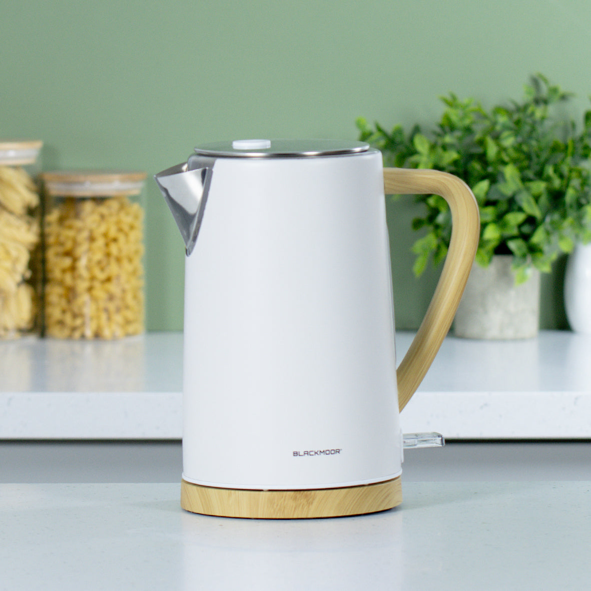 Nordic Style White Electric Kettle