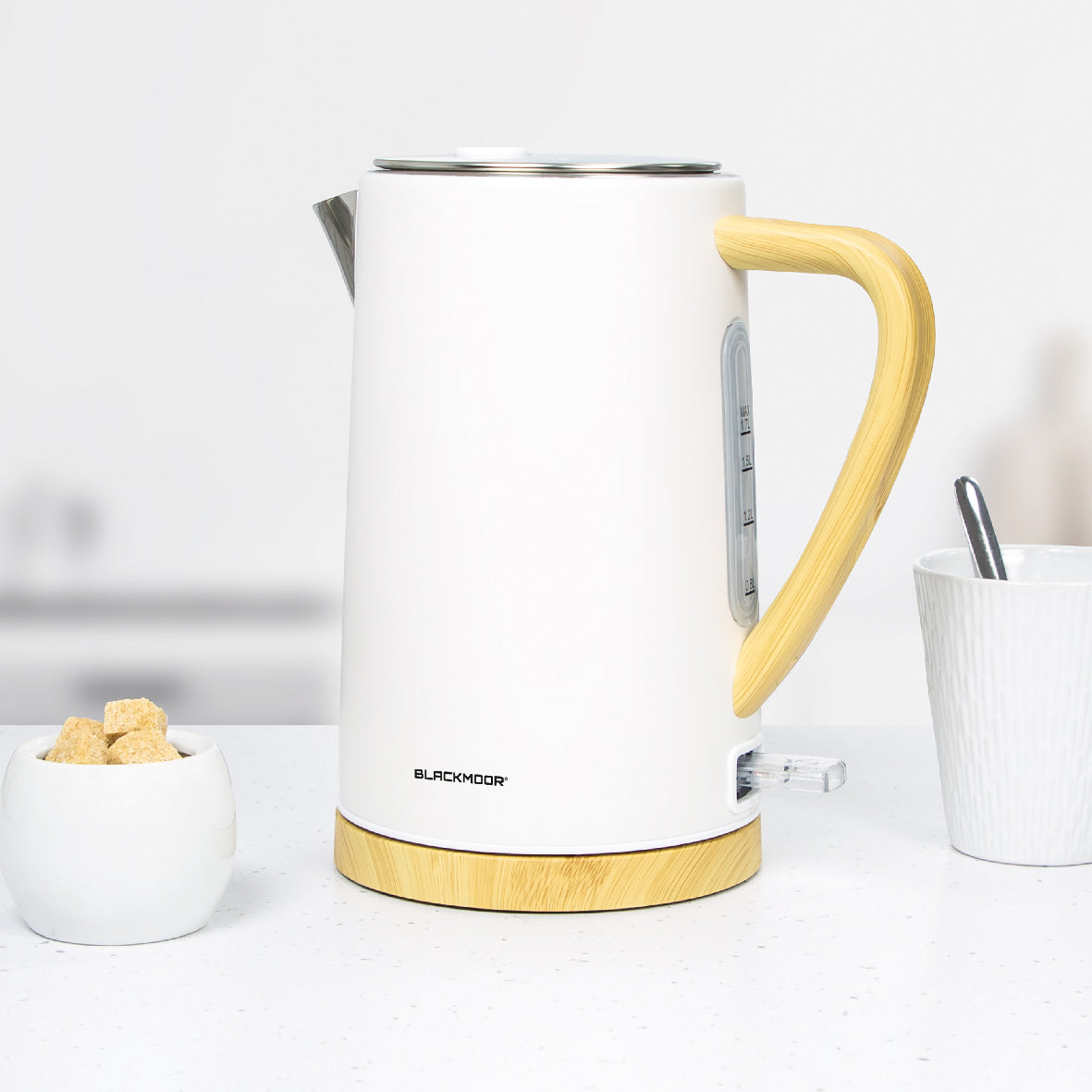 Nordic Style White Electric Kettle