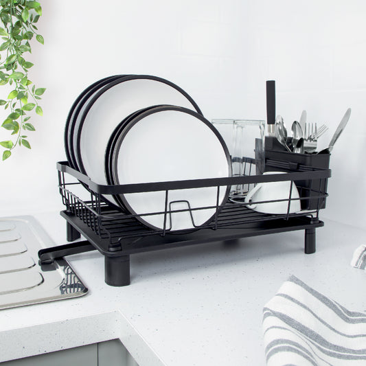 Dish Drainer Rack - Black