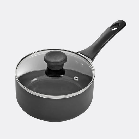 Essentials 18cm Sauce Pan with Lid