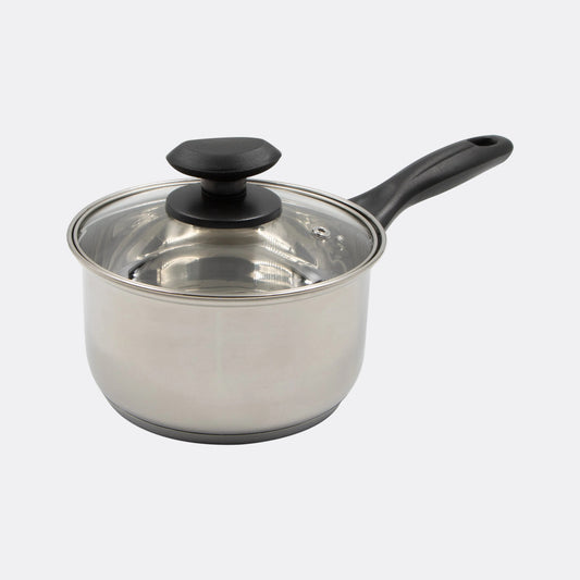 Stainless Steel Necessities 16cm Saucepan with Lid